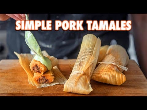 Easy Authentic Tamales That Anyone Can Make thumbnail