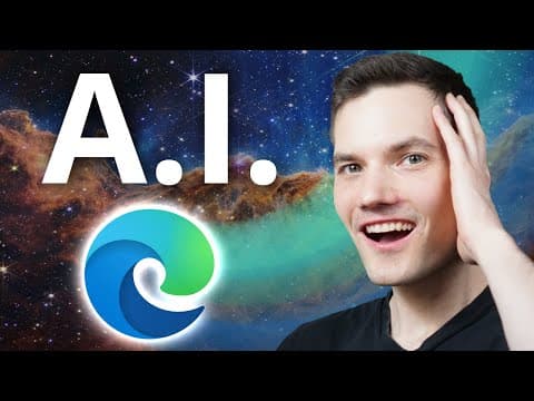 AI in Your Web Browser is a GAME CHANGER | Microsoft Edge thumbnail