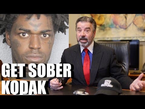 Criminal Lawyer Breaks Down Kodak Black Caught SWALLOWING Drugs Before Arrest & Criminal History thumbnail