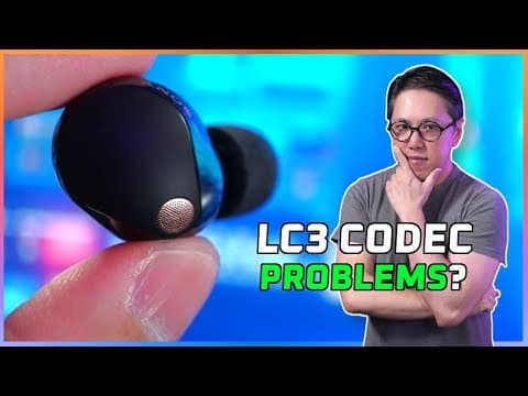 Problem with Sony WF-1000XM5's LC3 codec... 🤔  (Sound and Latency Test) thumbnail