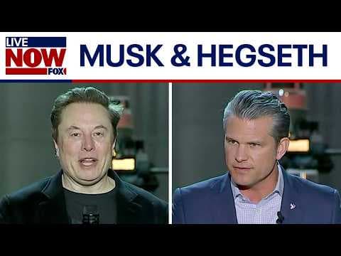 Watch: Pete Hegseth, Elon Musk speak at Starbase thumbnail