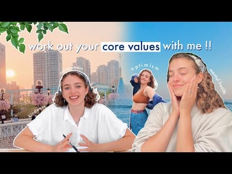 How to find your Core Values 🦋 | summer of self ep 4 thumbnail