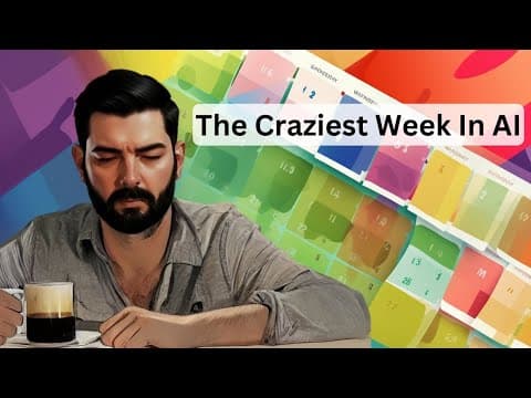 AI's Most Insane Week - Things Will Never Be The Same thumbnail