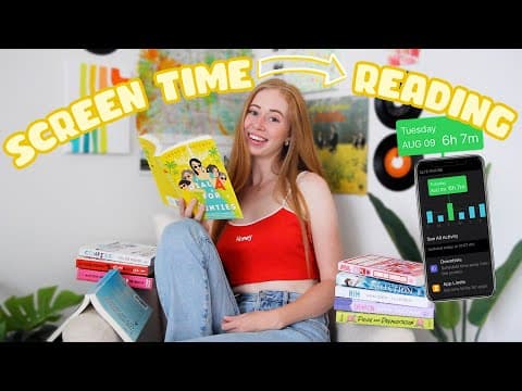 Swapping my Screen Time with Reading Time thumbnail