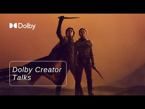 Greig Fraser and the Cinematography of Dune: Part Two | #DolbyCreatorTalks thumbnail