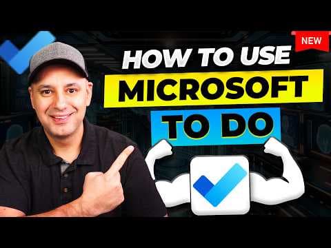 How to Use Microsoft To Do - Complete Tutorial thumbnail