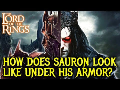 What Does Sauron Look Like Under His Armor? thumbnail