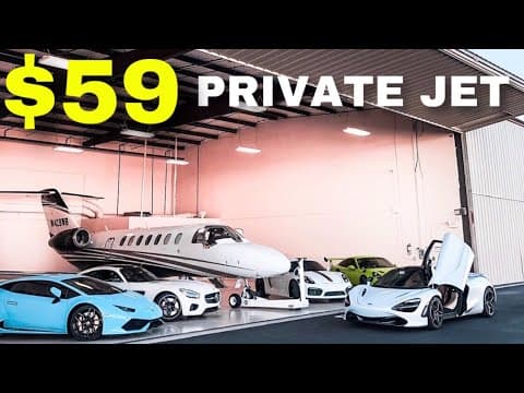 How To Book A Private Jet For $59? thumbnail
