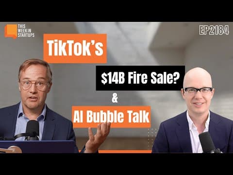 Is there an AI coding bubble? Plus Meta’s new SlopTok product and more | E2184 thumbnail