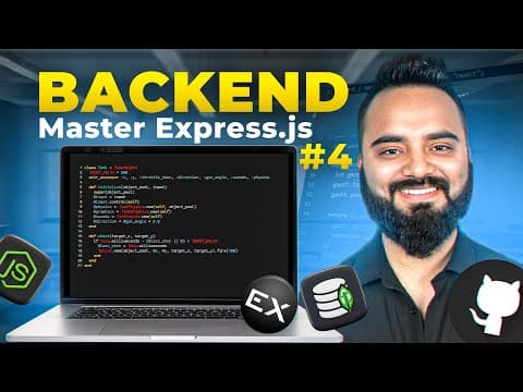 Master Express.js, Routing & Middleware | Backend Development Part 4 thumbnail