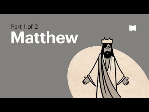 Gospel of Matthew Summary: A Complete Animated Overview (Part 1) thumbnail