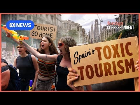 Is Mass Tourism Ruining Barcelona and Ibiza? | Foreign Correspondent thumbnail