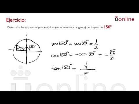 ¿Cómo calcular razones trigonométricas para ángulos mayores de 90°? thumbnail