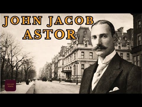 The Tragic Astor Heir Who Scandalized America and Went Down With Titanic thumbnail