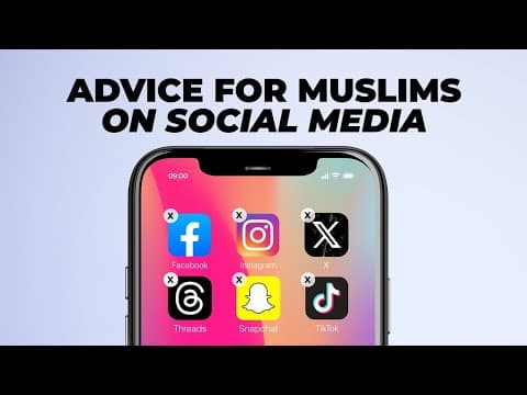 MUST WATCH: Advice for Muslims on Social Media || Ustadh Abdulrahman Hassan || AMAU thumbnail