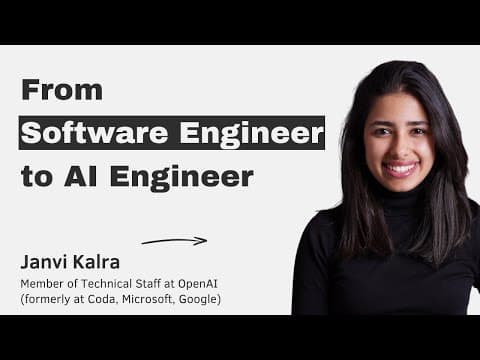 What Does It Take to Transition from Software to AI Engineer? thumbnail