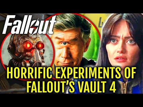 Fallout’s Vault 4 Horrific Experiments Explored - Why Everyone Is Scared Of it? What’s On Level 12? thumbnail