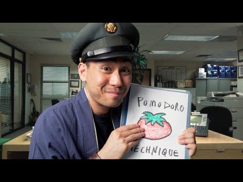 if the office were about pomodoro technique training (parody) thumbnail