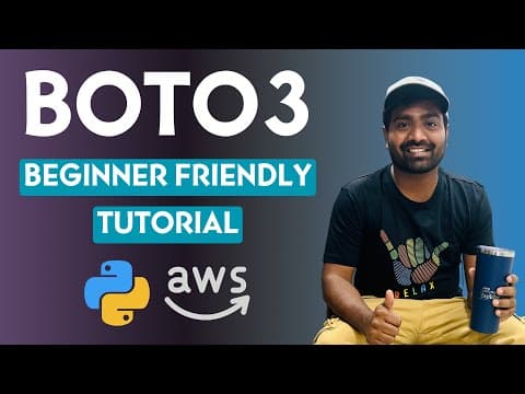 How to Use Boto3 for AWS Resource Management thumbnail