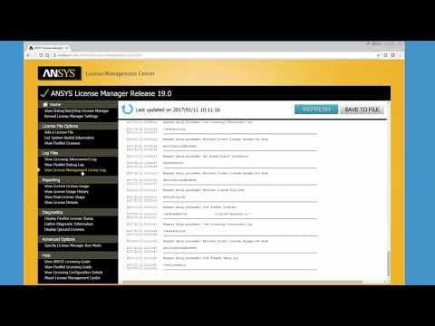 Ansys License Management Center Overview thumbnail