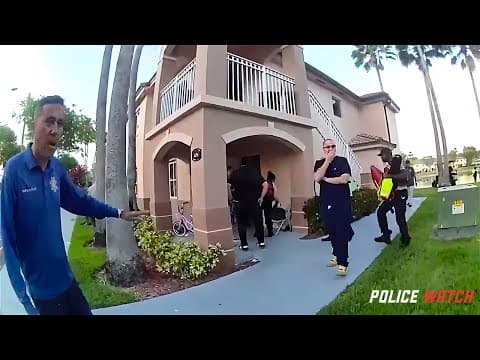 2 Kids Left Home Alone For Hours Almost Ends In Tragedy (Police Bodycam) thumbnail