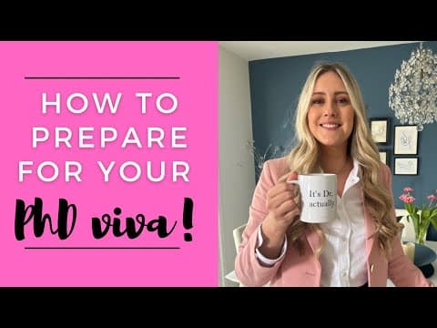 PREPARING FOR MY PHD VIVA/DEFENCE and how to use Scrintal for studying | PhD week in the life vlog thumbnail