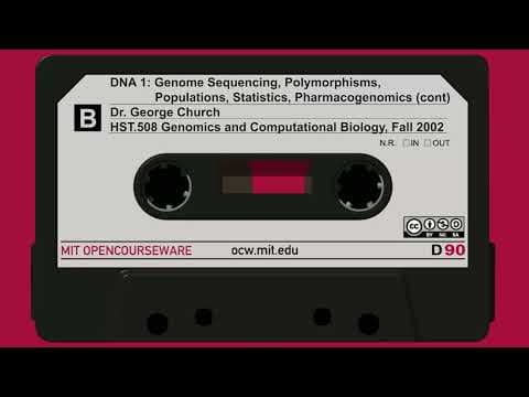 3B. DNA 1 : Genome Sequencing, Polymorphisms, Populations, Statistics, Pharmacogenomics... thumbnail