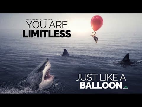 You'll never be GREAT if you believe in LIMITS (Balloon Concept) Motivational Video thumbnail