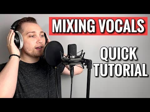 5 Easy Steps to Mixing Vocals Like a Pro! thumbnail