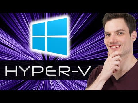 Windows Hyper-V Virtual Machine Tutorial thumbnail