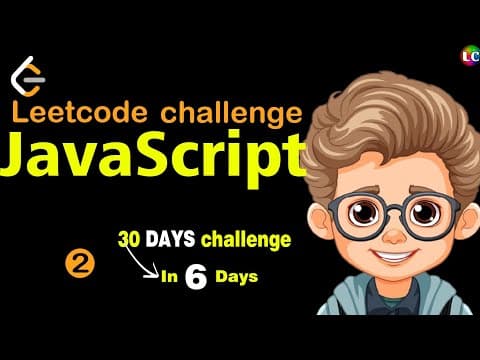 Javascript Leetcode Problems | Day 2 | Learn Coding | #leetcodequestions #leetcodeproblems thumbnail