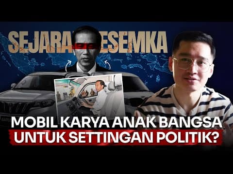 Mobil ESEMKA: Pelajaran Bisnis dan Politik (Sejarah Jokowi, Analisa & Sejarah) thumbnail