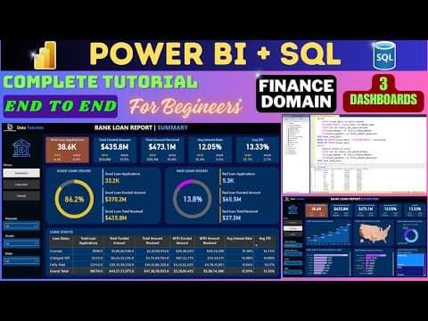How to Analyze Bank Loans Using Power BI and SQL thumbnail