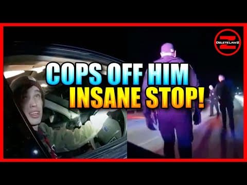 COPS OFF TEEN ON THE HIGHWAY AFTER HE FLED A TRAFFIC STOP! thumbnail