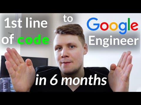 How I Learned to Code in 6 Months - And Got Into Google thumbnail