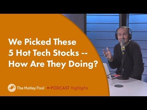 Which Tech Stocks Performed Best Over the Last Two Years? thumbnail