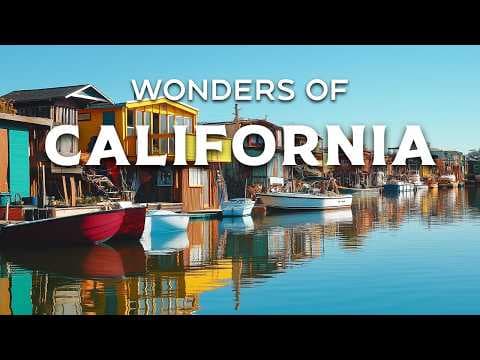 Wonders of California | Top 30 Places To Visit in California | Travel Video 4K thumbnail