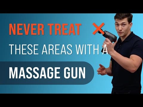 NEVER Treat These Areas with a Massage Gun! thumbnail