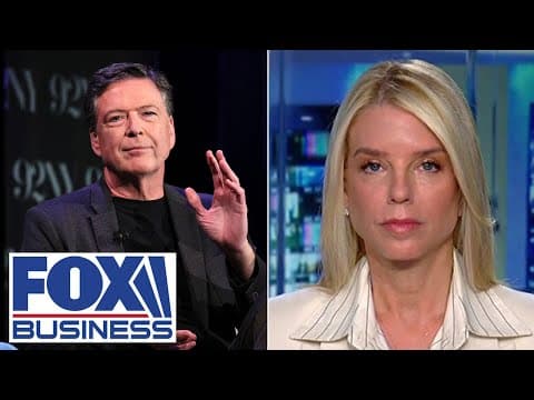 Pam Bondi REVEALS whether more charges are coming for James Comey thumbnail