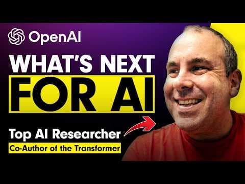 What’s Next for AI? OpenAI’s Łukasz Kaiser (Transformer Co-Author) thumbnail