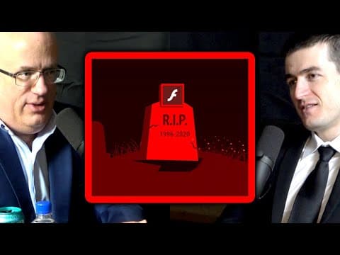 Steve Jobs and HTML5 killed Flash | Brendan Eich and Lex Fridman thumbnail