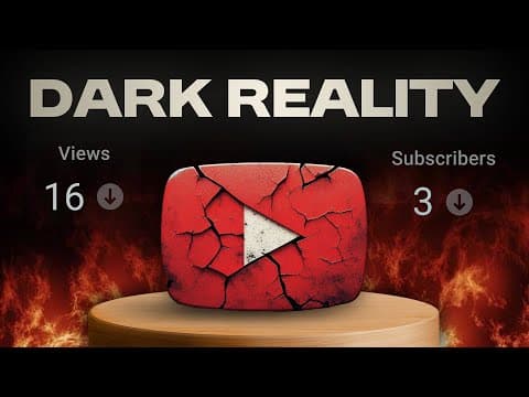 Why 99% channels will never grow on YouTube thumbnail