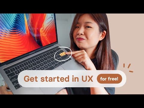 8 free ways to get started in UX & Product Design in 2024 | Self-taught, no degree thumbnail