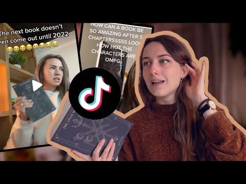 i read the dark academia fantasy book tiktok keeps recommending to me: was it worth it? (no spoiler) thumbnail