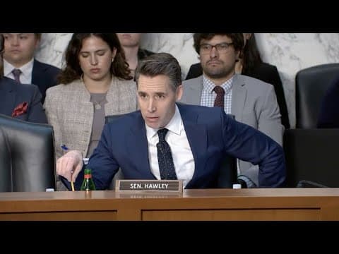 Hawley Calls Out Boeing CEO For Prioritizing Profit Over People: 'You're The Problem' thumbnail
