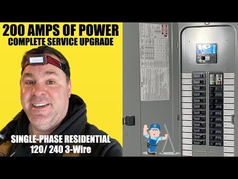 Upgrading an electrical service from 100A to 200A | Clark, New Jersey thumbnail