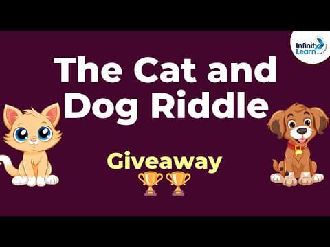 The Cat and Dog Riddle | Don't Memorise thumbnail