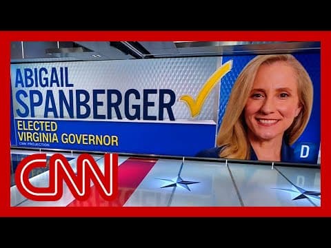 Abigail Spanberger elected first female VA governor, CNN projects thumbnail