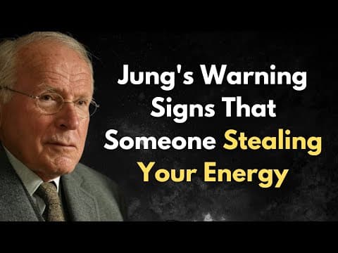 Carl Jung Exposes Why Some People Drain Your Energy thumbnail