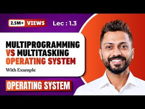 What Is the Difference Between Multiprogramming and Multitasking? thumbnail